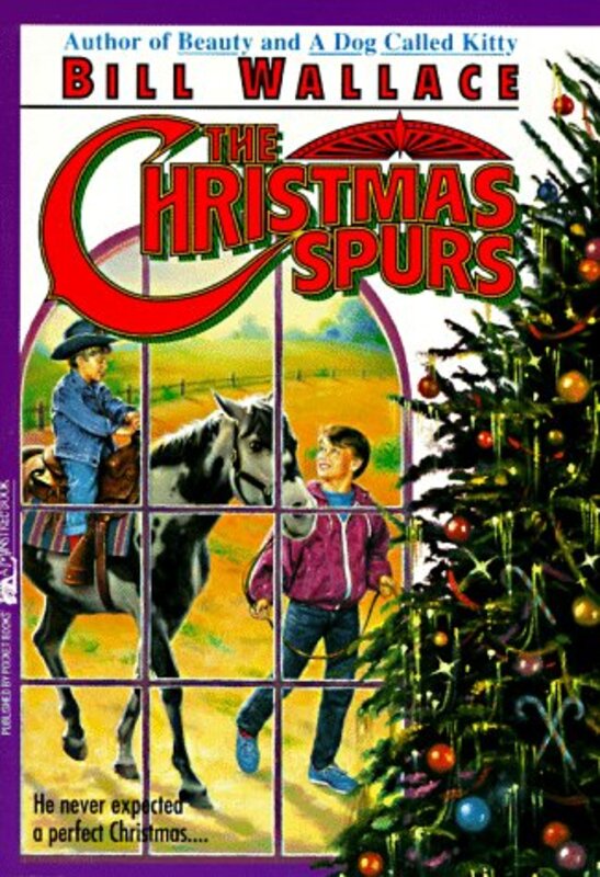 Book cover for "Christmas Spurs" by Bill Wallace