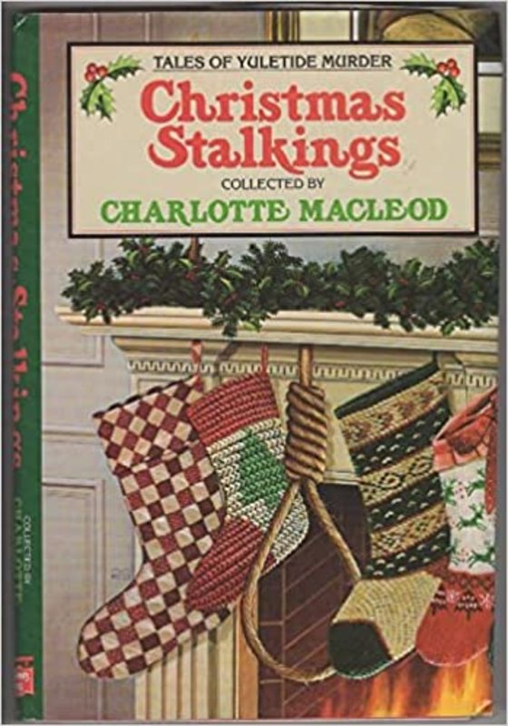 Book cover for "Christmas Stalkings" by Charlotte MacLeod