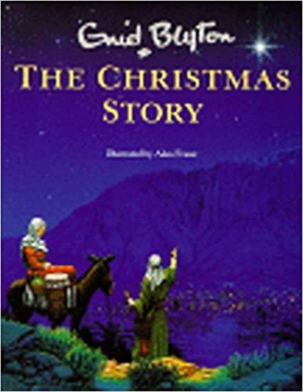 Book cover for "Christmas Story Book" by Enid Blyton