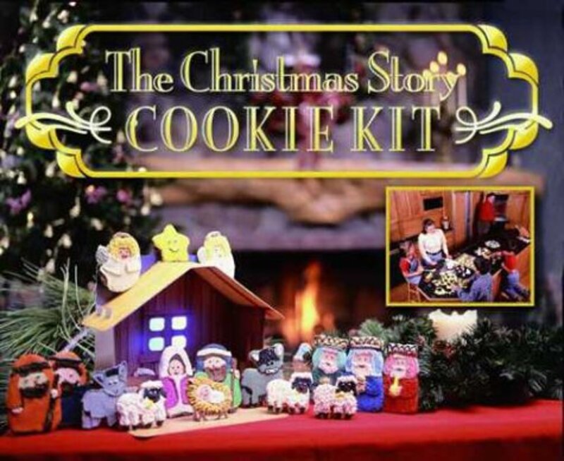 Book cover for "Christmas Story Cookie Kit" by Melody Carlson