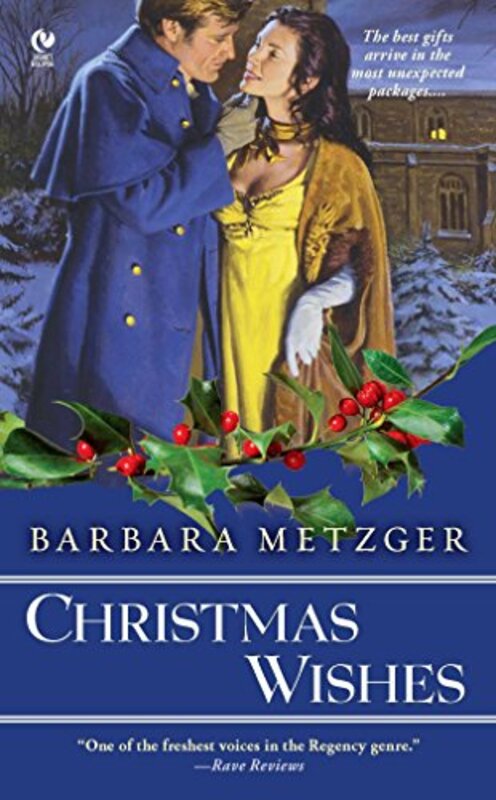Book cover for "Christmas Wishes" by Barbara Metzger