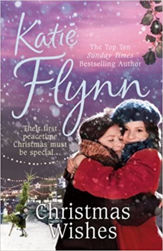 Book cover for "Christmas Wishes" by Katie Flynn