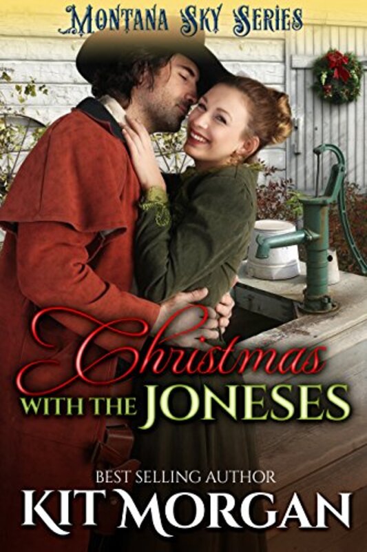 Book cover for "Christmas With The Joneses" by Kit Morgan