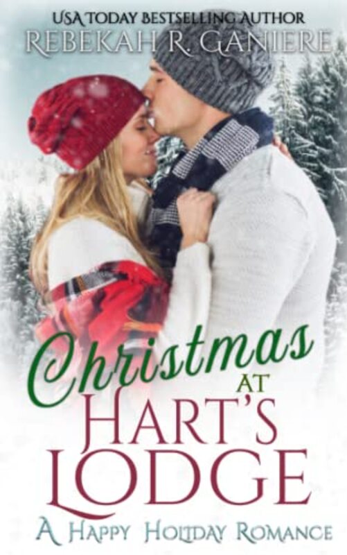 Book cover for "Christmas at Hart's Lodge" by Rebekah R Ganiere