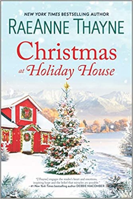Book cover for "Christmas at Holiday House" by RaeAnne Thayne