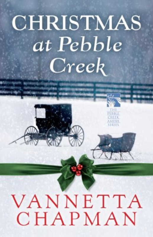 Book cover for "Christmas at Pebble Creek" by Vannetta Chapman