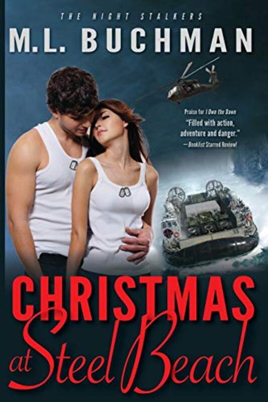 Book cover for "Christmas at Steel Beach" by ML Buchman