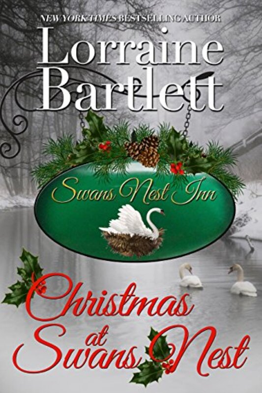 Book cover for "Christmas at Swans Nest" by Lorraine Bartlett