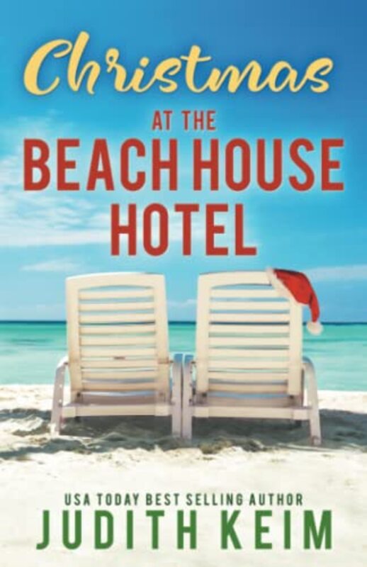 Book cover for "Christmas at The Beach House Hotel" by Judith Keim