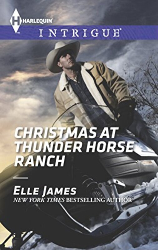 Book cover for "Christmas at Thunder Horse Ranch" by Elle James