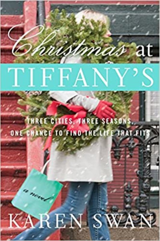 Book cover for "Christmas at Tiffany's" by Karen Swan