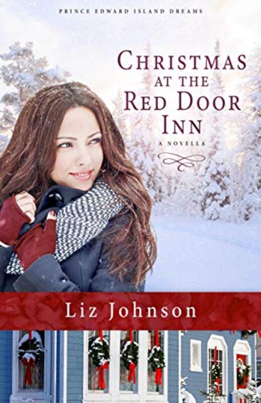 Book cover for "Christmas at the Red Door Inn" by Liz Johnson