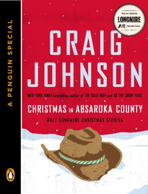 Book cover for "Christmas in Absaroka County" by Craig Johnson