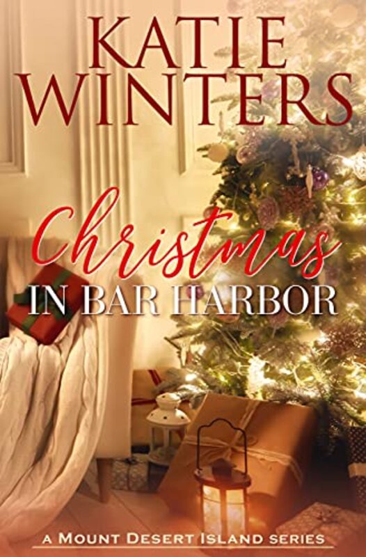 Book cover for "Christmas in Bar Harbor" by Katie Winters