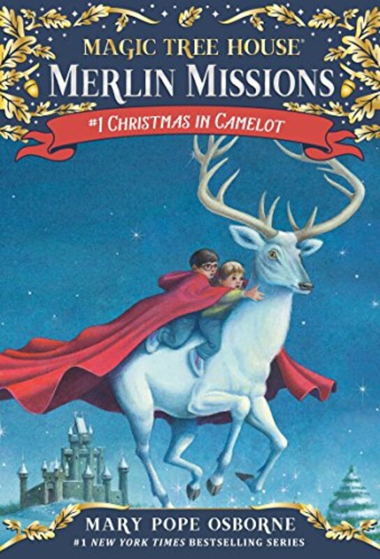 Book cover for "Christmas in Camelot" by Mary Pope Osborne
