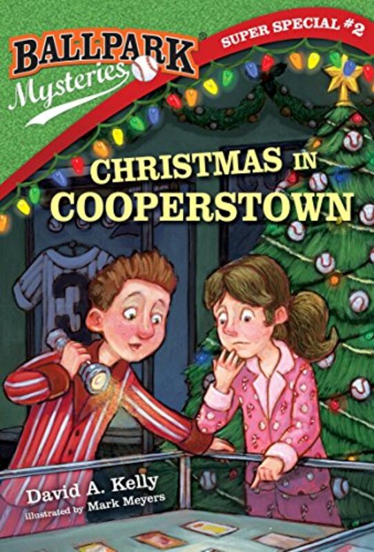Book cover for "Christmas in Cooperstown" by David A Kelly