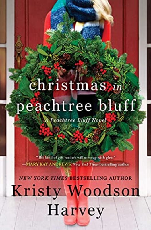 Book cover for "Christmas in Peachtree Bluff" by Kristy Woodson Harvey