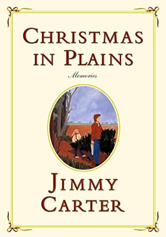 Book cover for "Christmas in Plains" by Jimmy Carter