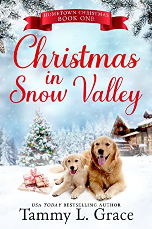 Book cover for "Christmas in Snow Valley" by Tammy L Grace