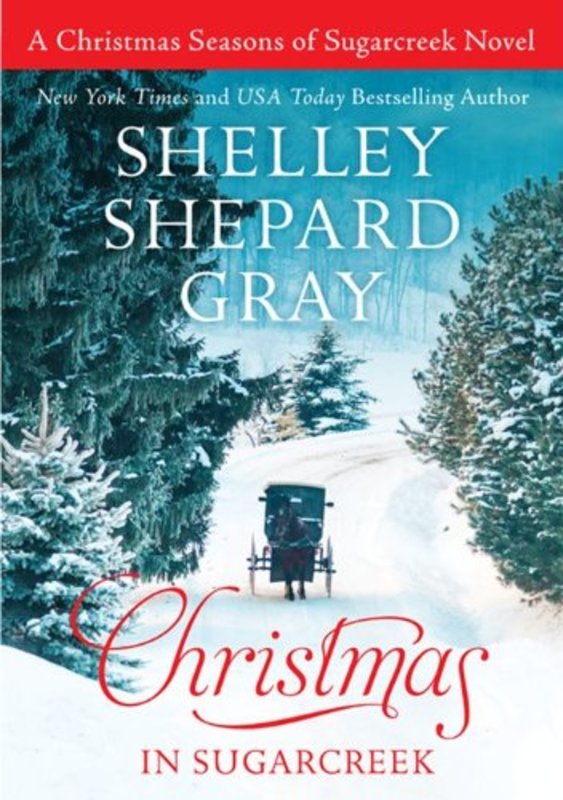 Book cover for "Christmas in Sugarcreek" by Shelley Shepard Gray