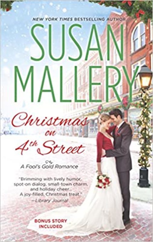 Book cover for "Christmas on 4th Street" by Susan Mallery