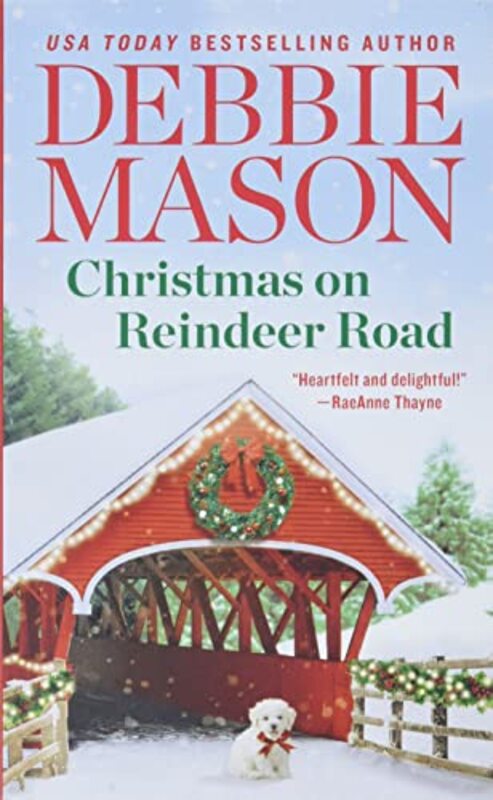 Book cover for "Christmas on Reindeer Road" by Debbie Mason
