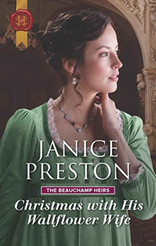 Book cover for "Christmas with His Wallflower Wife" by Janice Preston