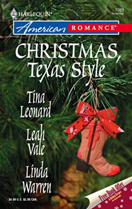 Book cover for "Christmas, Texas Style" by Tina Leonard