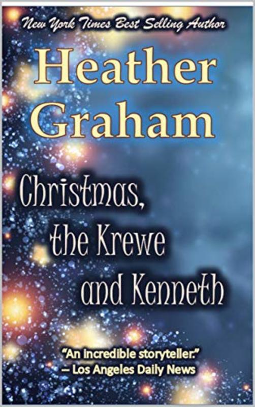Book cover for "Christmas, the Krewe, and Kenneth" by Heather Graham