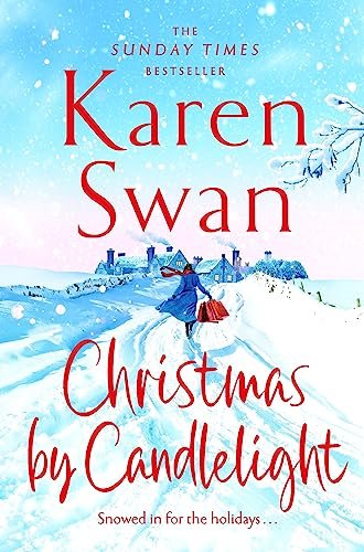 Book cover for "Christmas By Candlelight" by Karen Swan
