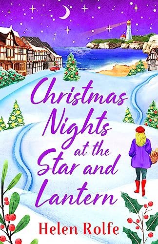 Book cover for "Christmas Nights at the Star and Lantern" by Helen J Rolfe