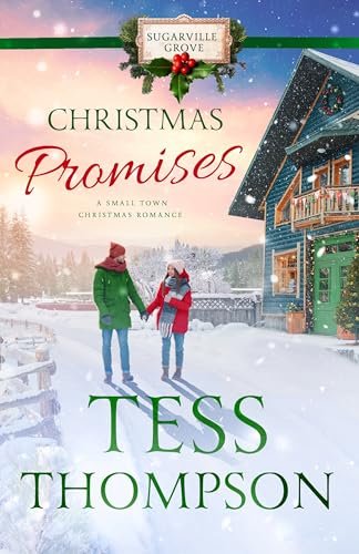 Book cover for "Christmas Promises" by Tess Thompson