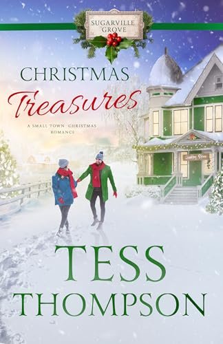 Book cover for "Christmas Treasures" by Tess Thompson