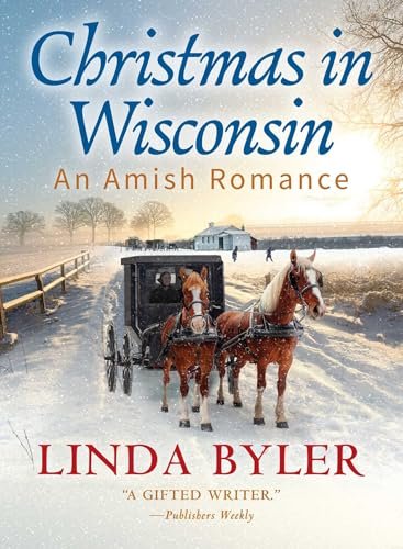 Book cover for "Christmas in Wisconsin" by Linda Byler