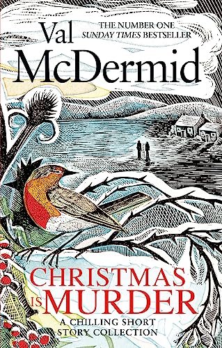 Book cover for "Christmas is Murder" by Val McDermid