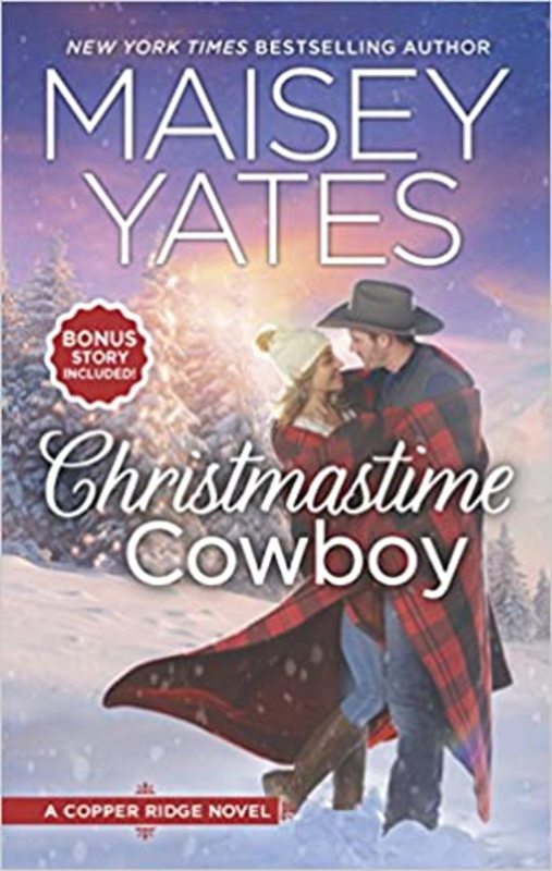 Book cover for "Christmastime Cowboy" by Maisey Yates