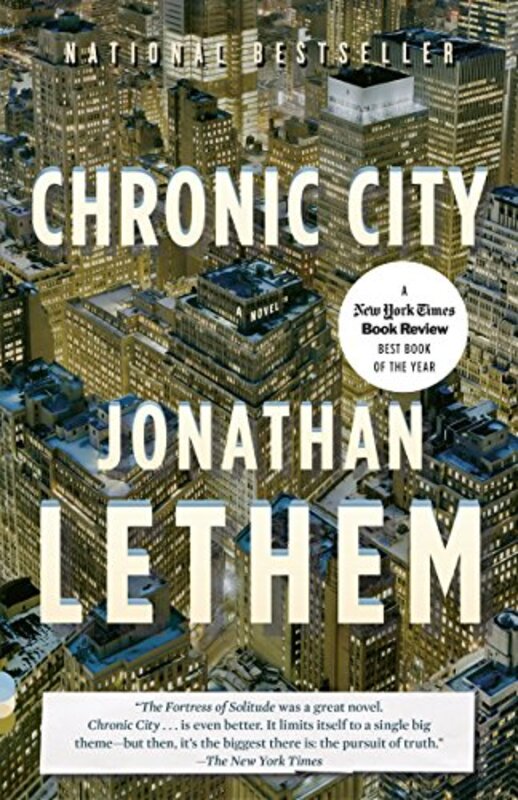 Book cover for "Chronic City" by Jonathan Lethem