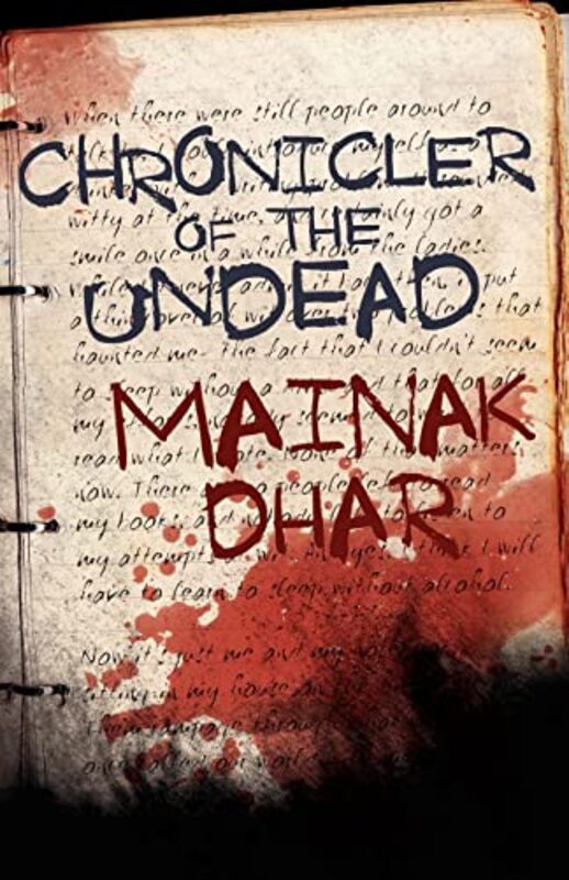 Book cover for "Chronicler of the Undead" by Mainak Dhar