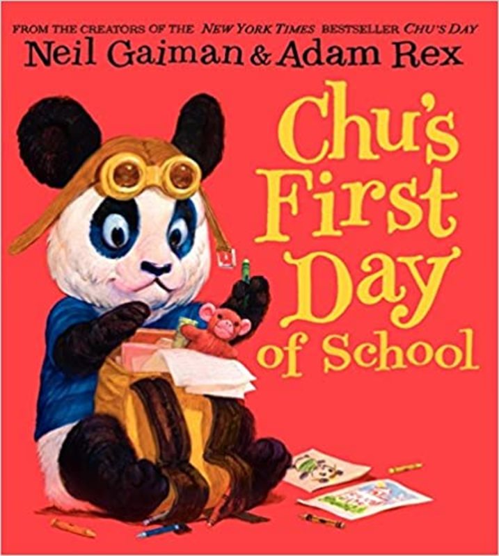 Book cover for "Chu's First Day of School"