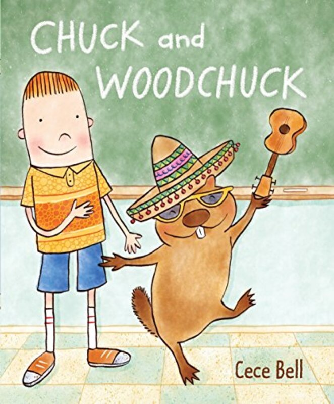 Book cover for "Chuck and Woodchuck" by Cece Bell