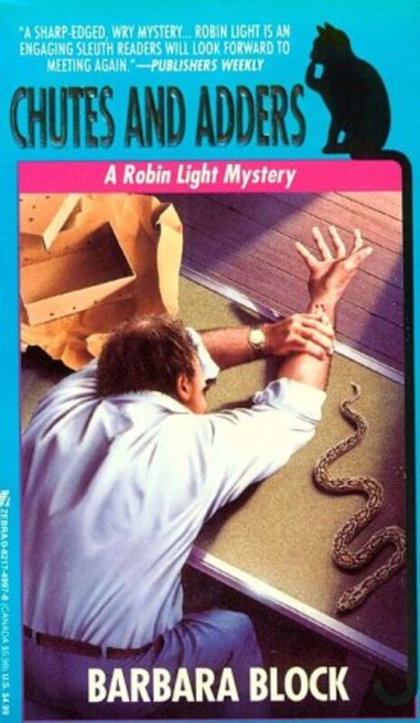 Book cover for "Chutes and Adders" by Barbara Block
