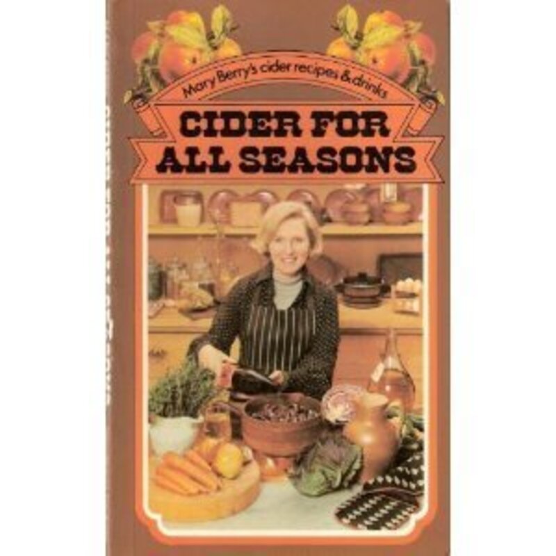 Book cover for "Cider For All Seasons" by Mary Berry