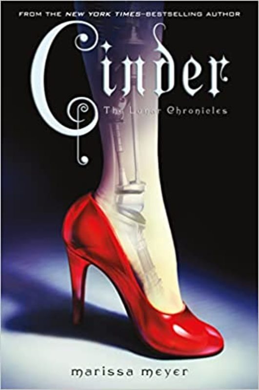 Book cover for "Cinder" by Marissa Meyer