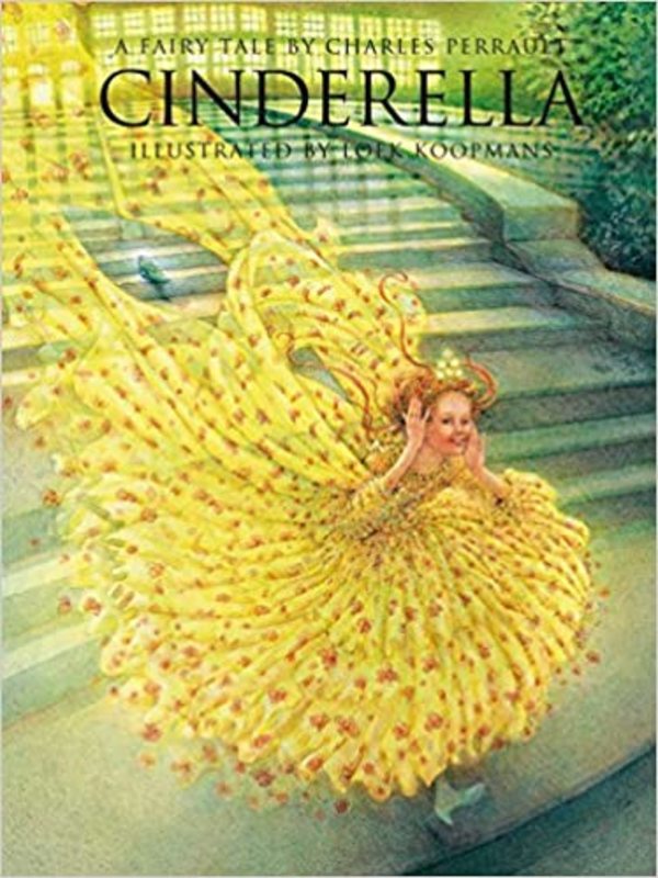Book cover for "Cinderella" by Charles Perrault