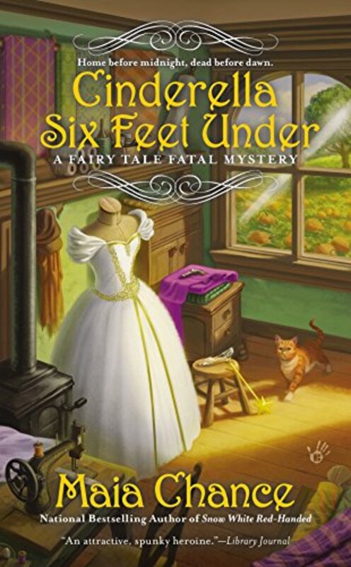 Book cover for "Cinderella Six Feet Under" by Maia Chance