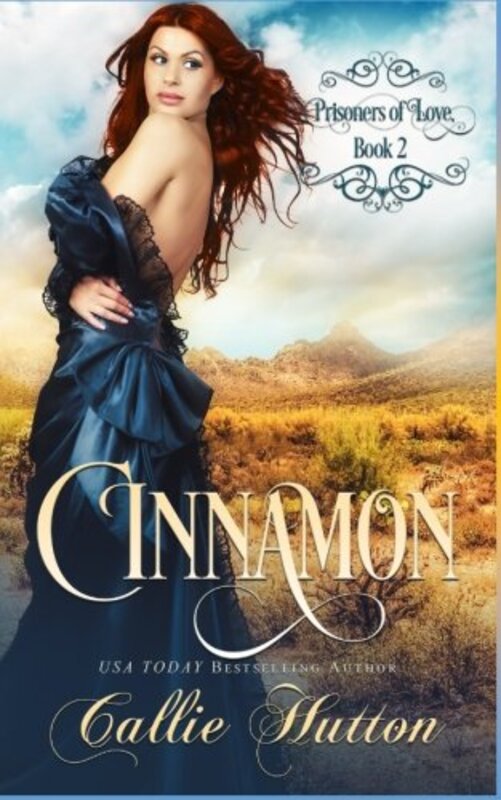 Book cover for "Cinnamon" by Callie Hutton