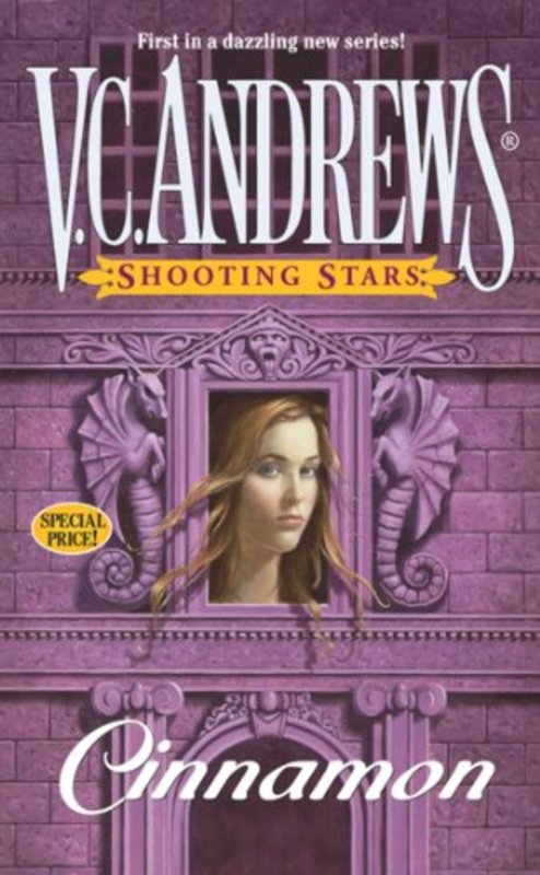 Book cover for "Cinnamon" by V. C. Andrews