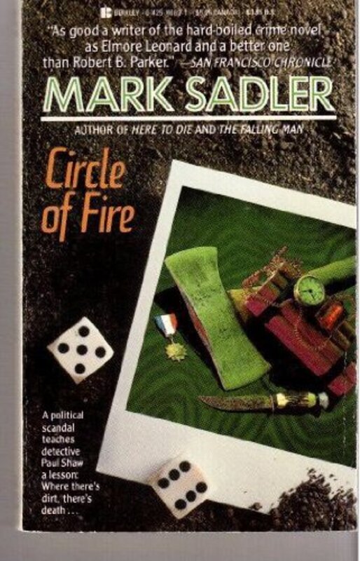 Book cover for "Circle of Fire" by Dennis Lynds