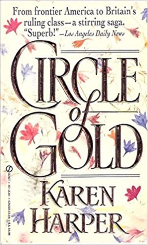 Book cover for "Circle of Gold" by Karen Harper