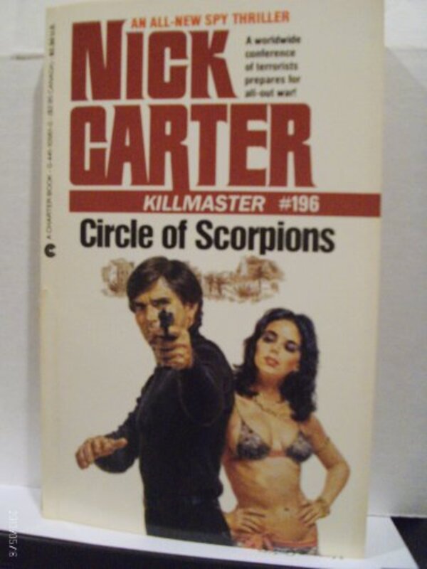 Book cover for "Circle of Scorpions" by Nick Carter